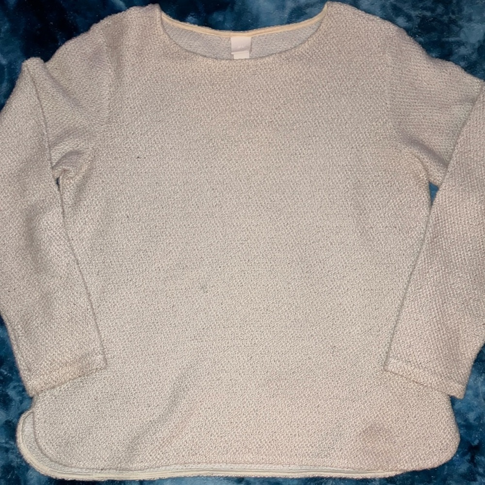 3for$15💞 H&M size M white/black sweater